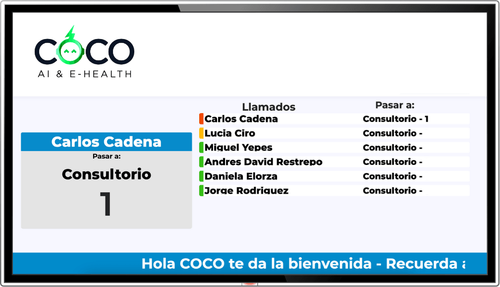Sistema de Gestión de Turnos COCO